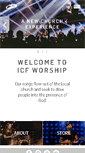 Mobile Screenshot of icf-worship.com