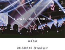 Tablet Screenshot of icf-worship.com